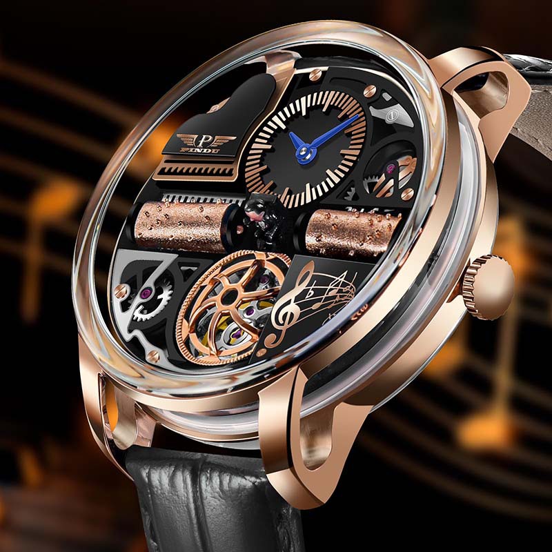 Multifunctional Automatic Mechanical Watch – Luxury Men's Timepiece