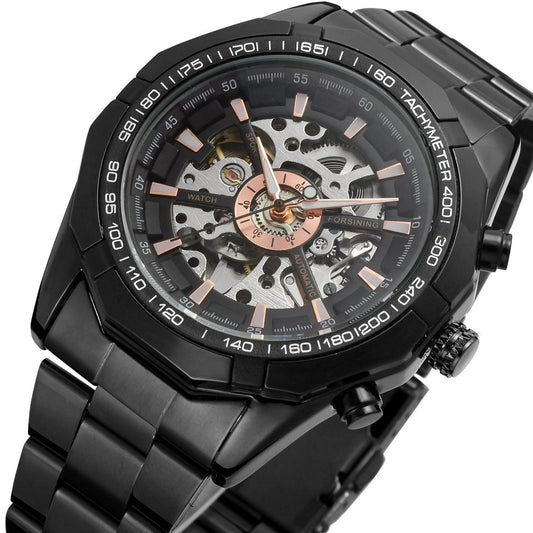 Men's Automatic Mechanical Watches - European Fashion Self-Winding Watch | Luxury