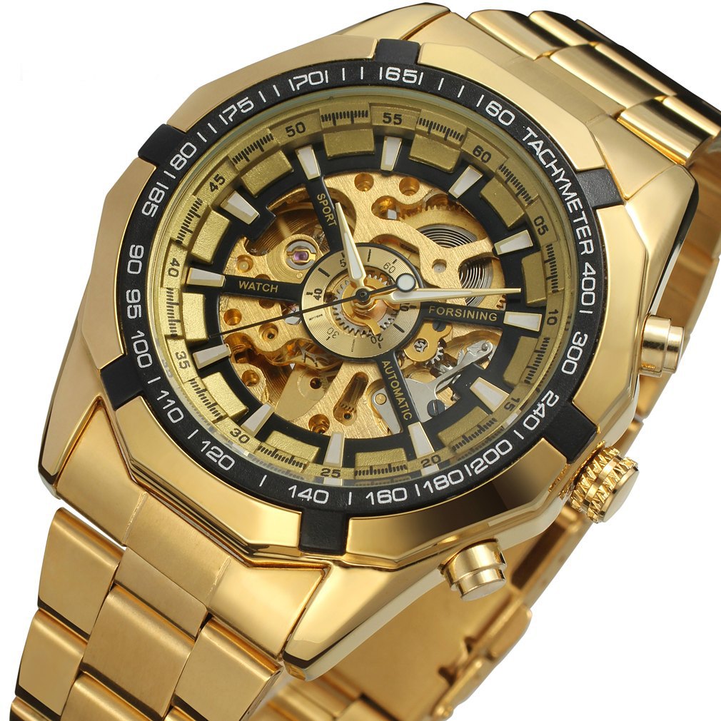 Men's Automatic Mechanical Watches - European Fashion Self-Winding Watch | Luxury