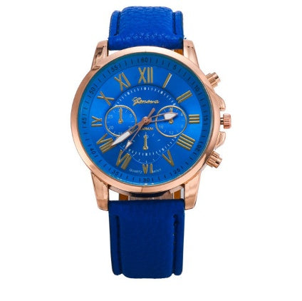 Couples Watches Set - Retro Geneva Quartz Watch for Men & Women | Matching Pair