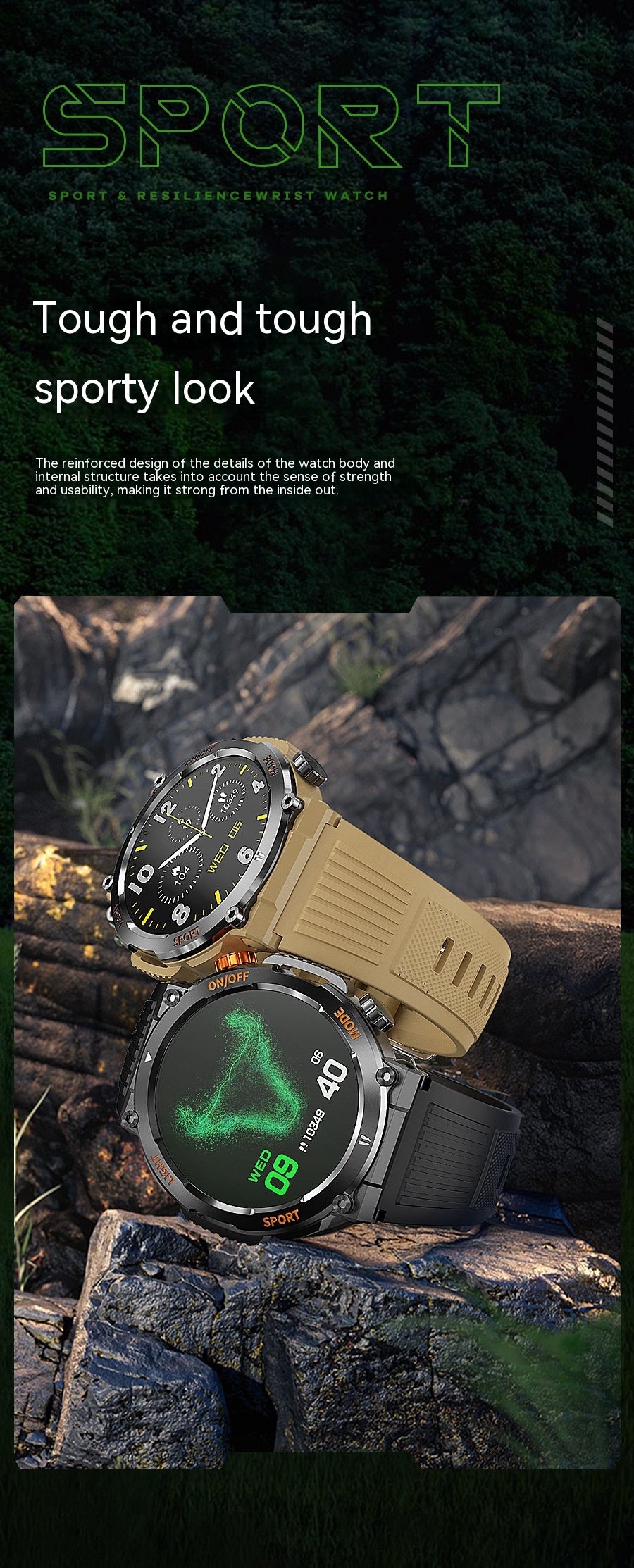 Chronova Fashion Personality Sport Smart Watch