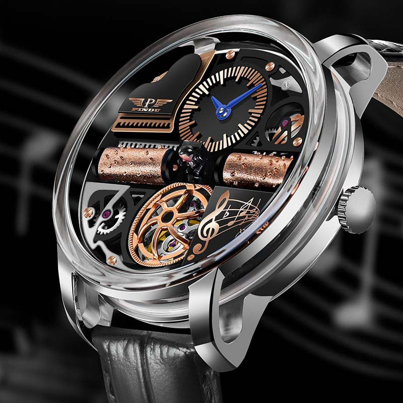 Multifunctional Automatic Mechanical Watch – Luxury Men's Timepiece