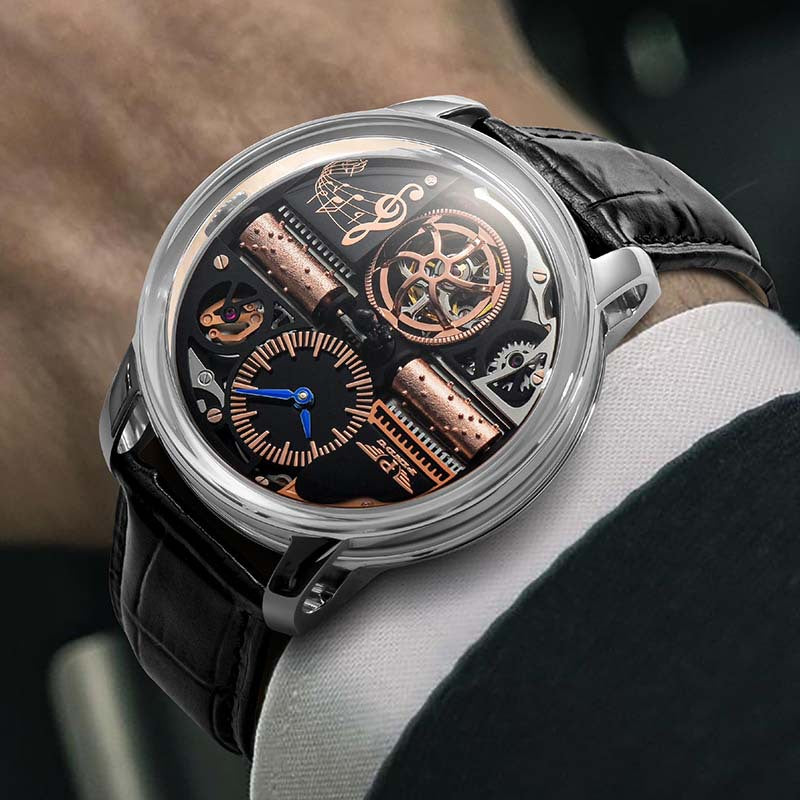Multifunctional Automatic Mechanical Watch – Luxury Men's Timepiece